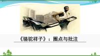 初中语文人教部编版七年级下册第三单元名著导读《骆驼祥子》：圈点与批注教学课件ppt