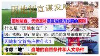 初中歷史與社會人教版 (人文地理)下冊第二框 因地制宜謀發(fā)展課堂教學(xué)課件ppt