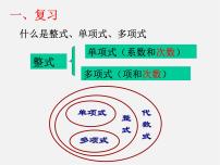 初中数学北京课改版七年级下册6.1 整式的加减法多媒体教学课件ppt