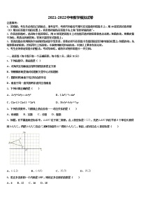 江苏省扬州市树人校2021-2022学年中考数学模试卷含解析