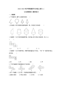 數(shù)學滬科版4.1 幾何圖形精品鞏固練習