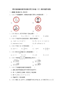 四川省成都市青羊实验中学八年级下册期中数学试卷（含详细解析）