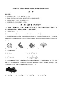 2023年山西省晋城市部分学校中考模拟数学试题 （4月）(含答案)