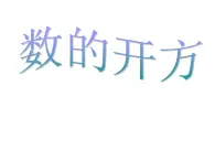 春上海教育版數(shù)學(xué)七年級下冊.《數(shù)的開方》ppt課件
