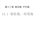 春上海教育版數(shù)學(xué)七年級下冊.《相交線》ppt課件