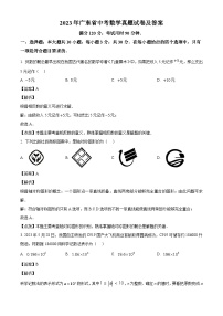 2023年廣東省中考數(shù)學真題試卷(解析版)