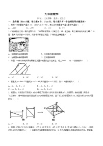 75,陜西省西安市高新第二初級(jí)中學(xué)2023-2024學(xué)年九年級(jí)下學(xué)期開學(xué)考試數(shù)學(xué)試題()