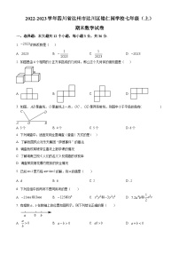 四川省达州市通川区达川区铭仁园学校2022-2023学年七年级上学期期末數學试题（原卷版+解析版）