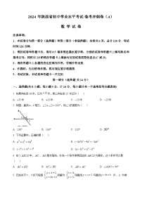 2024年陜西省咸陽市部分學(xué)校中考模擬數(shù)學(xué)試題（原卷版+解析版）
