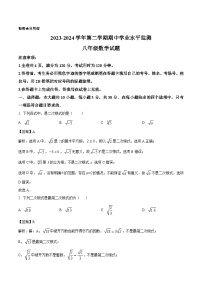 廣東省韶關(guān)市新豐縣2023-2024學(xué)年八年級(jí)下學(xué)期期中考試數(shù)學(xué)試卷(含解析)