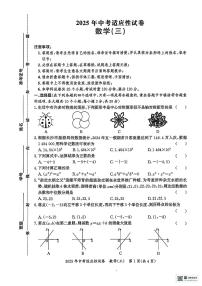 2025長沙中考適應性數(shù)學試卷三