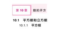 華東師大版（2024）八年級(jí)上冊(cè)（2024）第10章 數(shù)的開方10.1 平方根和立方根1. 平方根作業(yè)課件ppt
