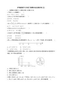 沪科版数学七年级下册期末综合测评卷(五)