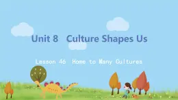 冀教版英語(yǔ)九年級(jí)下冊(cè)Lesson 46《Home to Many Cultures》PPT課件+音頻