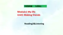 牛津版 (深圳&广州)七年级上册（2012秋审查）Unit 1 making friends获奖ppt课件