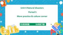初中英语牛津版 (深圳&广州)九年级下册（2014秋审查）Unit 4 Natural disasters公开课课件ppt