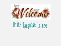 2020-2021学年Unit 3 Language in use教案配套课件ppt