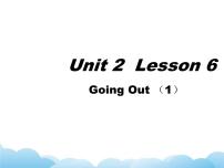 英语七年级下册Lesson 6 Going Out优质ppt课件
