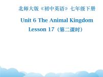 英语七年级下册Lesson 17 Interesting Animals完美版ppt课件
