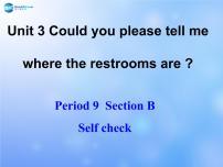 人教新目标 (Go for it) 版九年级全册Unit 3 Could you please tell me where the restrooms are?Section A课文配套ppt课件