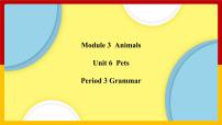 牛津版 (深圳&广州)八年级下册（2013秋审查）Unit 6 Pets多媒体教学课件ppt