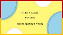 英语八年级下册（2013秋审查）Unit 6 Pets教学ppt课件