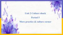 2021学年Unit2 Culture shock教学演示课件ppt