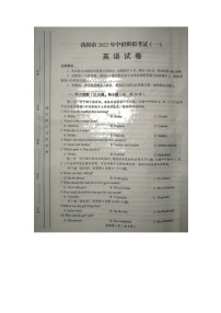 2022年河南省洛阳市九年级中招模拟考试一（一模）英语试卷（有答案）