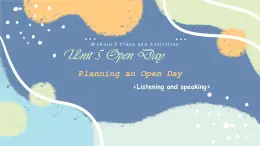 牛津上海版6AU5Listening and speaking課件