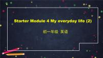 初中英语外研版 (新标准)七年级上册StarterModule 4 My everyday lifeUnit 1 What day is it today?说课ppt课件