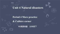 初中英语Module 2 Environmental problemsUnit 4 Natural disasters获奖课件ppt