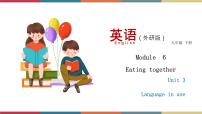 外研版 (新标准)九年级下册Module 6 Eating togetherUnit 3 Language in use完美版ppt课件