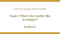 初中英语仁爱科普版七年级下册Topic 1 How is the weather in winter?授课课件ppt