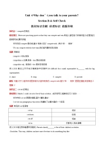英語八年級下冊Unit 4 Why don’t you talk to your parents?Section B導(dǎo)學(xué)案