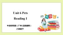 英语牛津版 (深圳&广州)Unit 6 Pets精品教学ppt课件