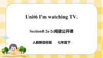 英语七年级下册Unit 6 I’m watching TV.Section B优秀ppt课件