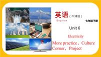 初中英语沪教牛津版(六三制)七年级下册Unit 6 Electricity教课ppt课件