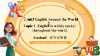 初中仁爱科普版(2024)Unit 3 English around the WorldTopic 1 English is widely spoken around the world.完美版教学p