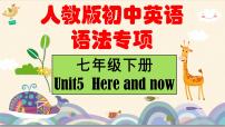 初中英語(yǔ)人教版（2024）七年級(jí)下冊(cè)（2024）Unit 5 Here and Now隨堂練習(xí)題