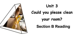 初中英語人教版（2024）八年級(jí)下冊(cè)Unit 3 Could you please clean your room_ SectionB 課件