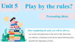 Unit 5 Play by the rules？Presenting ideas（教學課件）-初中英語外研版（2024）八年級上冊