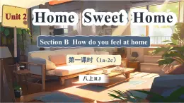 人教版（2024）英語八年級上冊 Unit 2 Home Sweet Home (第4課時) Section B 1a-2c（課件+素材）