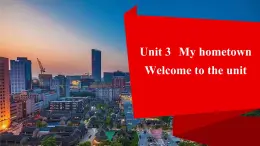 新譯林版英語七下Unit 3 課時1 Welcome to the unit -課件