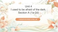 英語(yǔ)九年級(jí)全冊(cè)Unit 4 I used to be afraid of the dark. Section A一等獎(jiǎng)?wù)n件ppt