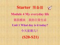 初中Module 4 My everyday life综合与测试集体备课课件ppt