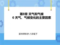 第8章第6節(jié)天氣、氣候變化的主要因素（課件+教案+練習(xí)+視頻）