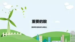 新華師大版化學(xué)九年級上冊2.2 重要的酸 （第二課時）課件+教案+練習(xí)