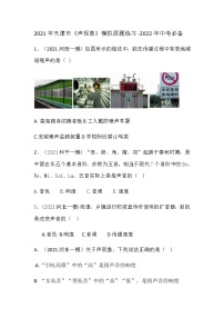 2021年天津市模擬原題《聲現(xiàn)象》附答案--2022年天津中考專用