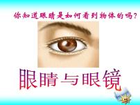 北師大版八年級(jí)下冊(cè)四、眼睛和眼鏡教學(xué)演示ppt課件