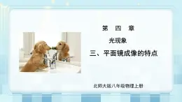 第四章《三 平面鏡成像的特點(diǎn)》課件+教案